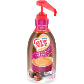 Coffee mate® Liquid Creamer Pump Bottle Salted Caramel 1.5 Liter Pump Bottle Pack of 2 12323367