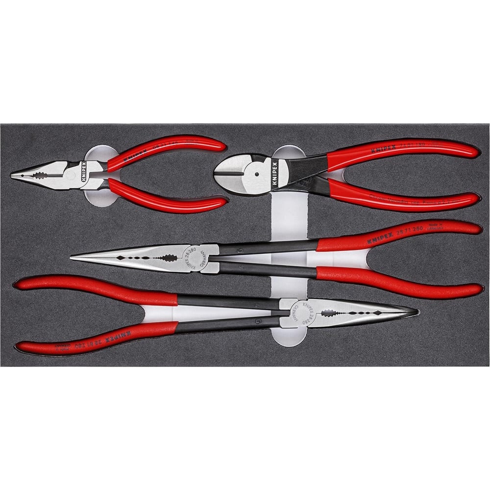 Plier Sets, Plier Type Included: Needle-Nose Combination Pliers, Extra Long Needle-Nose Pliers, Extra Long Angled Needle-Nose Pliers MPN:00 20 01 V16