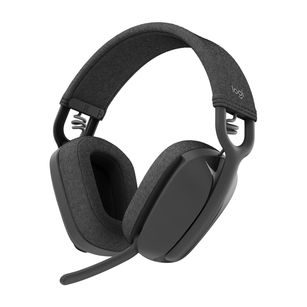 Logitech Zone Vibe 100 Lightweight Wireless Over-Ear Headphones, Graphite, 981-001256 MPN:981-001256