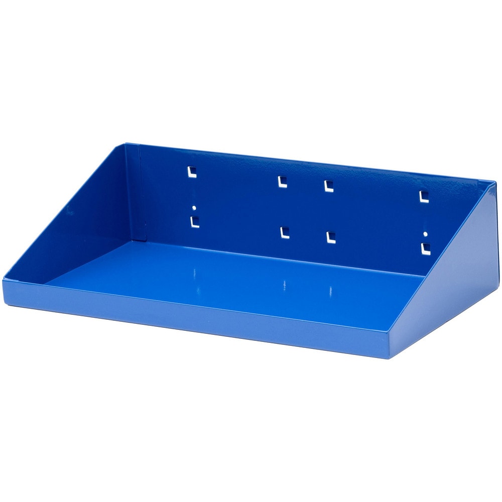 Peg Board Accessories, Type: Shelf , Material: Steel , For Use With: LocBoard , Rod Thickness: 0 , Overall Length: 12.00  MPN:56126-BLU