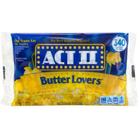 ACT II Butter Lovers Microwave Popcorn Bags 2.75 oz 36 Count 20902591