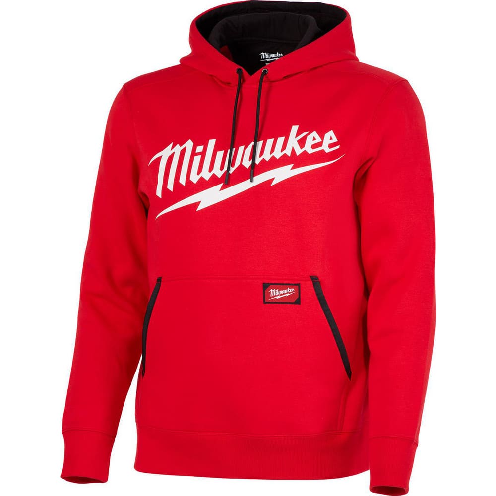 Shirts, Garment Style: Hooded, Pull-Over , Garment Type: Breathable, Cotton, Hoods, Washable , Size: Small , Color: Red , Material: Cotton, Polyester  MPN:352R-S