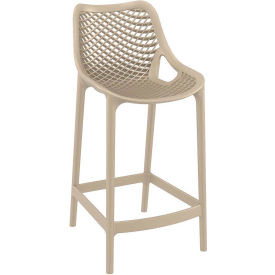 Siesta Air Resin Counter Stool Dove Gray - Pkg Qty 2 ISP067-DVR