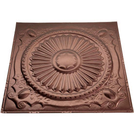 Great Lakes Tin Toronto 2' X 2' Nail-up Tin Ceiling Tile in Penny Vein - T59-05 T59-05