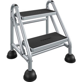 COSCO® 2 Step Commercial Rolling Step Ladder 19-11/16