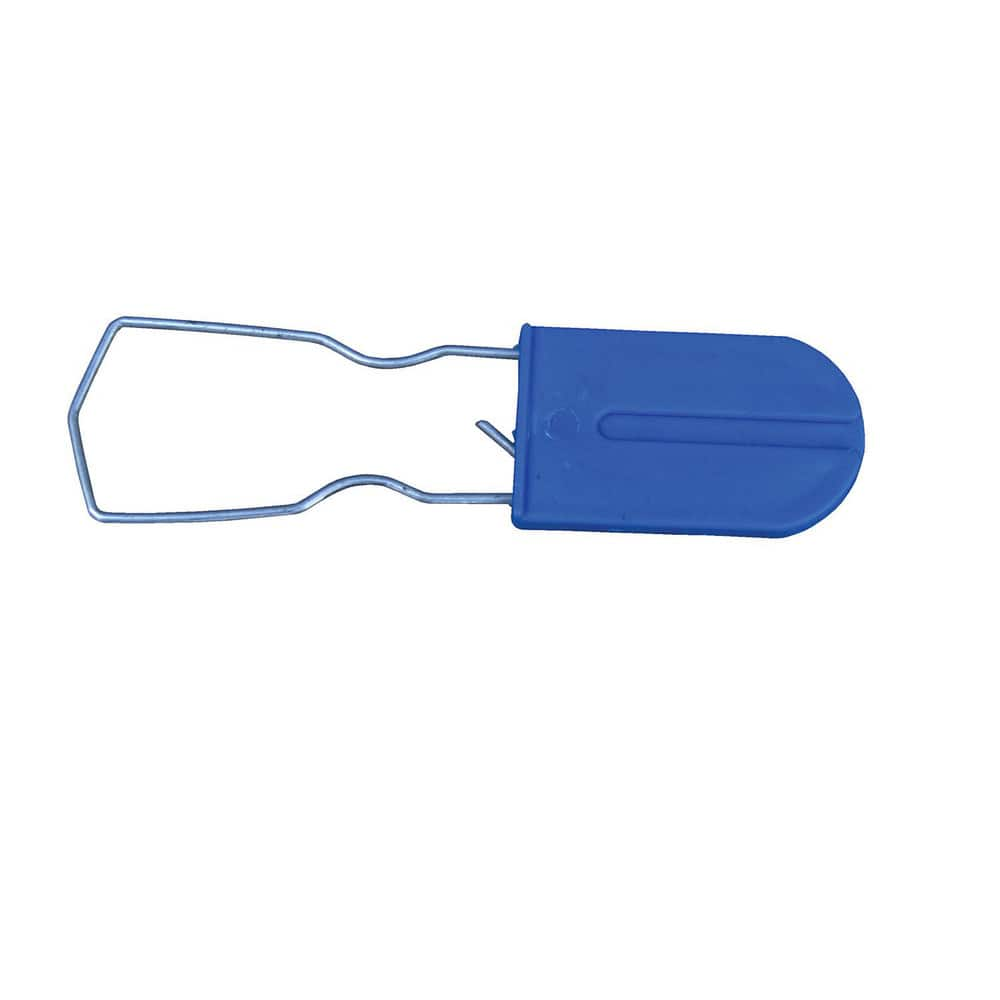 Security Seals, Type: Tamper-Evident Plastic Seal , Overall Length (Decimal Inch): 3.00 , Material: Plastic , Color: Blue  MPN:SECS-P-BL