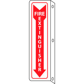 NMC™ Fire Flange Plastic Sign Fire Extinguisher 4