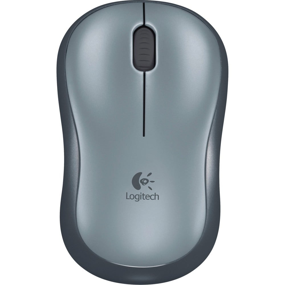 Logitech M185 Ambidextrous Wireless Mouse, Swift Gray (Min Order Qty 4) MPN:910-002225