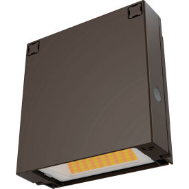 Contractor Select™ WPX0 LED Wall Pack 6.4W 850/1650 Lumens 120-277V Bronze WPX0 LED ALO SWW2 MVOLT PE DDBXD M2