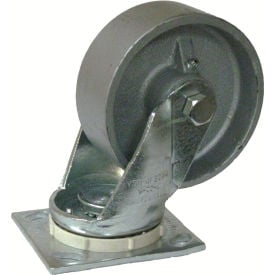 Fairbanks Zinc Plated Swivel Caster ZN22-6 IW - Semi-Steel 6