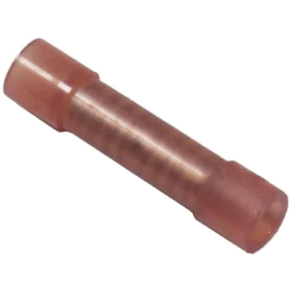 Butt Splice Terminals, Insulation Type: Insulated , Insulation Material: Nylon , Connection Type: Heat Shrink , Compatible Wire Size (AWG): 22 to 18  MPN:80207