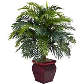 Nearly Natural Areca with Decorative Planter Silk Plant 6686