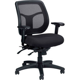 Eurotech Multifunction Mesh Task Chair with Seat Slider- Fabric - Black - Apollo Series MFT945SL-5806-PM01