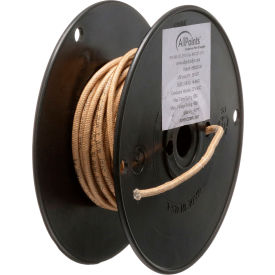 Allpoints 38-1297 High Temperature Wire; #14 Gauge; Stranded MG; Tan; 50' Roll 381297