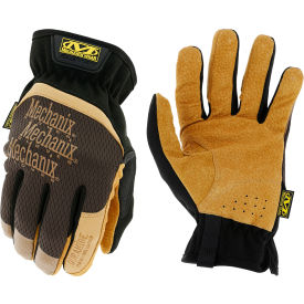 Mechanix Wear Durahide™ FastFit® Leather Gloves Brown Medium LFF-75-009