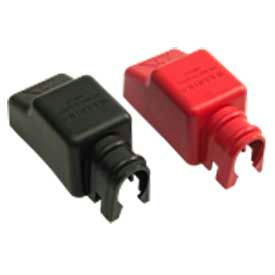 Quick Cable 5713-005B Black Dual Post Insulator Terminal Protectors 5 Pcs 5713-005B