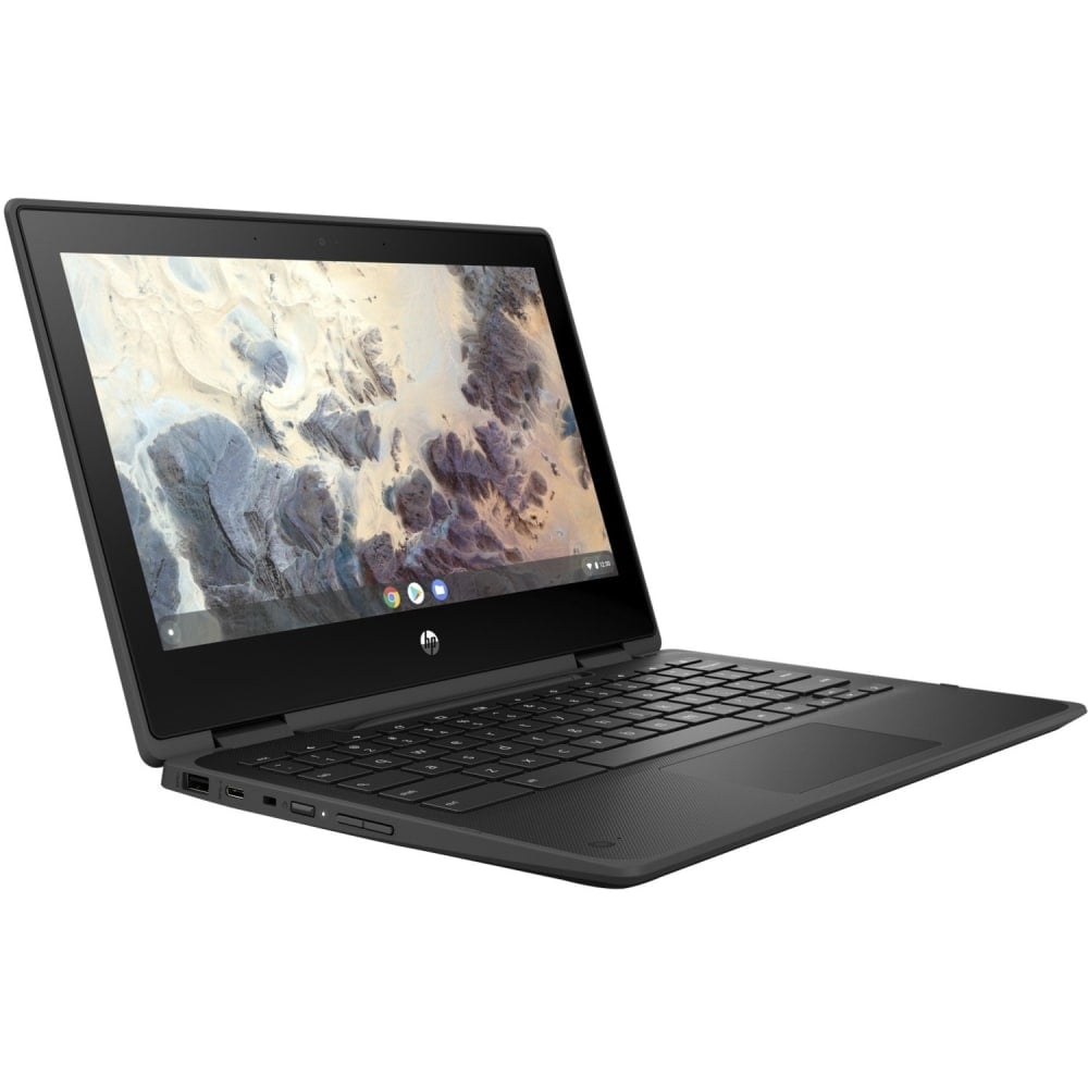 HP Chromebook x360 11 G4 EE 11.6in Touchscreen Rugged 2 in 1 Chromebook- Intel Celeron N5100 Quad-core 8 GB RAM - 32 GB Flash Memory  - Chrome OS - Intel UHD Graphics - BrightView - 12 Hours Battery MPN:3V0G6UT#ABA