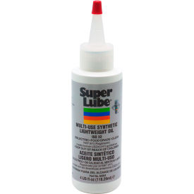 Super Lube® Multi-Use Synthetic Lightweight Oil ISO 32 4 oz. Bottle - Pkg Qty 6 50304