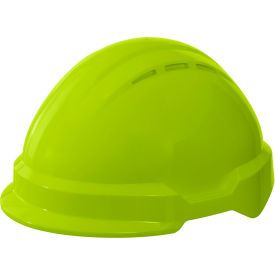 Delta Plus Americana Climbing PEAK Safety Helmet Type 2 4-Point Ratchet Suspension Hi-Viz Lime WEL22210HL