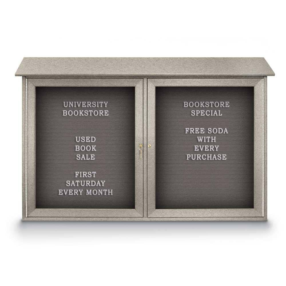 Enclosed Letter Board: 45