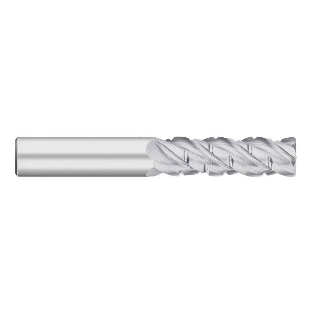 Roughing End Mills, Mill Diameter (Fractional Inch): 5/8 , Number Of Flutes: 4 , End Mill Material: Solid Carbide , Pitch: Standard , Length of Cut: 3 (Inch) MPN:TC29791