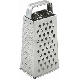 Winco SQG-1 Tapered Grater W/ Handle Stainless Steel Handle Stainless Steel - Pkg Qty 12 SQG-1