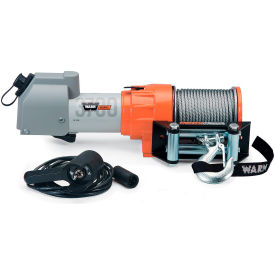 Warn® 4000 DC Powered 4000 Lb. Cap. 12V Trailer Loading Utility Winch 94000 94000