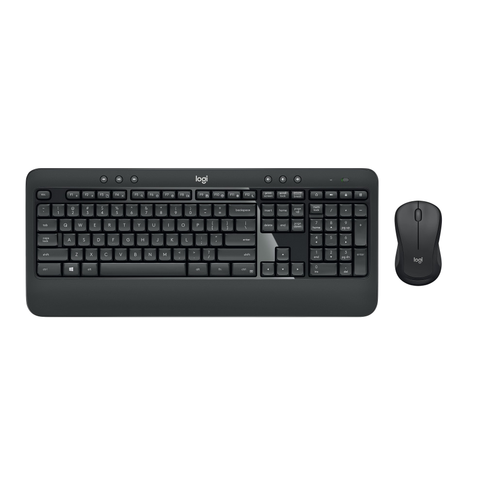 Logitech MK540 Advanced Wireless Keyboard and Mouse Combo, Black (Min Order Qty 2) MPN:920-008671