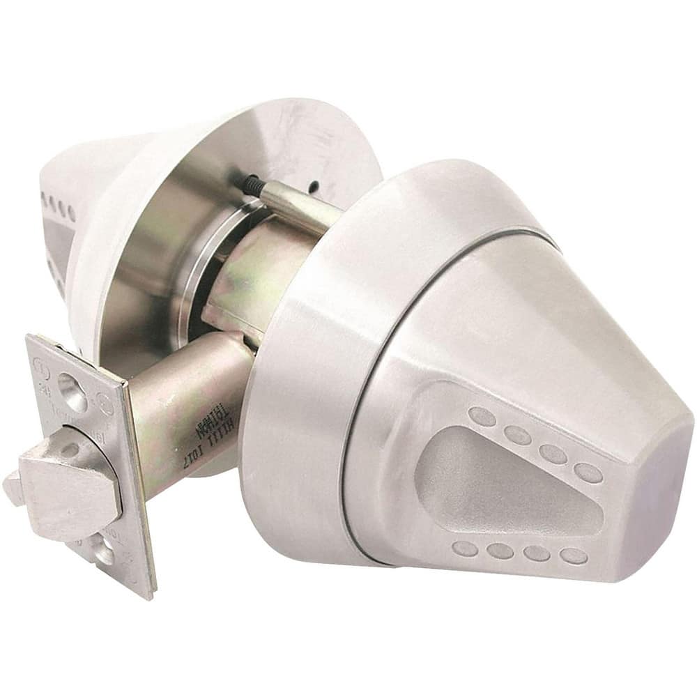 Knob Locksets, Type: Passage , Key Type: Keyed Different , Material: Metal , Finish/Coating: Satin Stainless Steel , Compatible Door Thickness: 1-3/4 In.  MPN:CRX-K-75-630