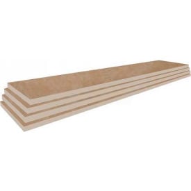 Slatwall Birch Shelves 3/4