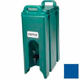 Cambro 500LCD186 - Beverage Carrier Insulated Plastic 4-3/4 Gal. 16-1/2 x 9 x 24-1/4 Navy Blue 500LCD186