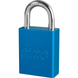 American Lock® S1105BLU Aluminum Safety Padlock 1-1/2