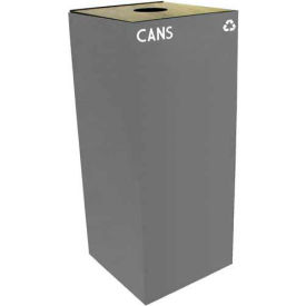 Witt Industries Recycling Can Cans 36 Gallon Gray 36GC01-SL