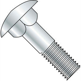 3/8-16 X 12 Carriage Bolt - Grade 2 - Partial Thread - Round Head - Square Neck - Zinc - Pkg Of 60 37192C