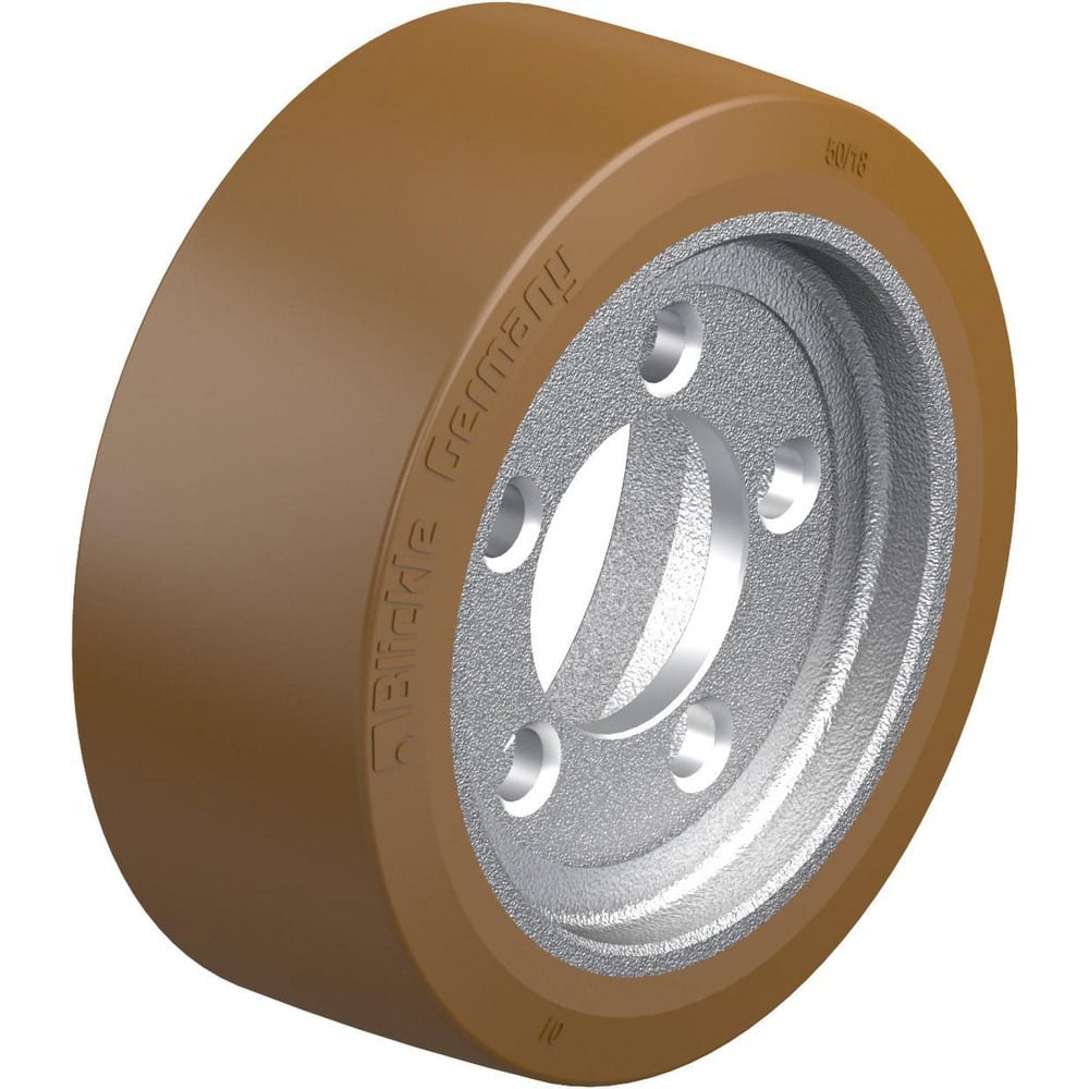 Caster Wheels, Wheel Type: Rigid, Swivel , Load Capacity: 0 , Wheel Core Material: Cast Iron , Wheel Material: Polyurethane , Wheel Color: Brown  MPN:758683