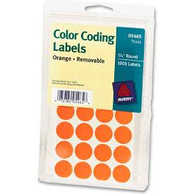 Avery® Print or Write Removable Color-Coding Labels 3/4