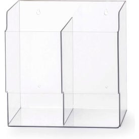 Omnimed® 305392 Double Acrylic Surgical Glove Box Dispenser 11-3/8