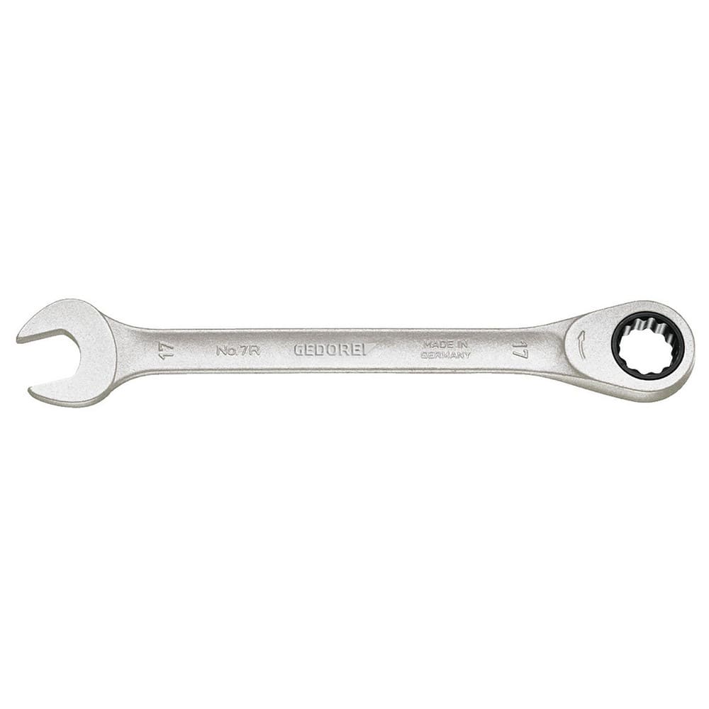 Combination Wrenches, Type: UD Profile Combination Ratchet Spanner , Finish: Chrome , Head Type: Straight , Box End Type: 12-Point , Handle Type: Ergonomic  MPN:2297132