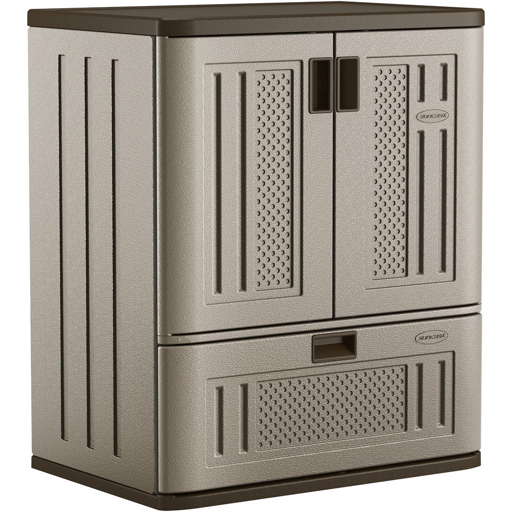 Storage Cabinets, Cabinet Type: Combination Drawer , Cabinet Material: Molded HDPE , Width (Inch): 30in , Depth (Inch): 20 , Cabinet Door Style: Double Hinged  MPN:BMC3601