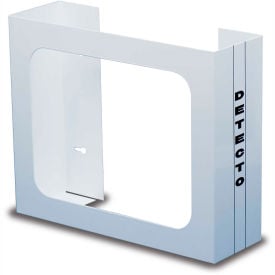 Detecto® Double Glove Box Holder White Powder Coated Steel 10