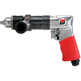 Universal Tool Reversible Pistol Grip Air Drill Keyed 1/2