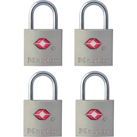 Master Lock® No. 4683Q TSA-Accept Keyed Metal Padlock 7/8