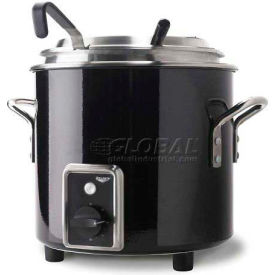 Vollrath® Retro Stock Pot Kettle Rethermalizer 7217760 7 Quart Black Black Finish 7217760