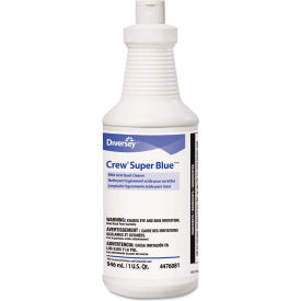 Diversey™ Crew Super Blue Mild Acid Bowl Cleaner Citrus 32oz. Squeeze Bottle12/Case 94476081