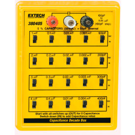 Extech 380405 Capacitance Decade Box 50VDC 380405