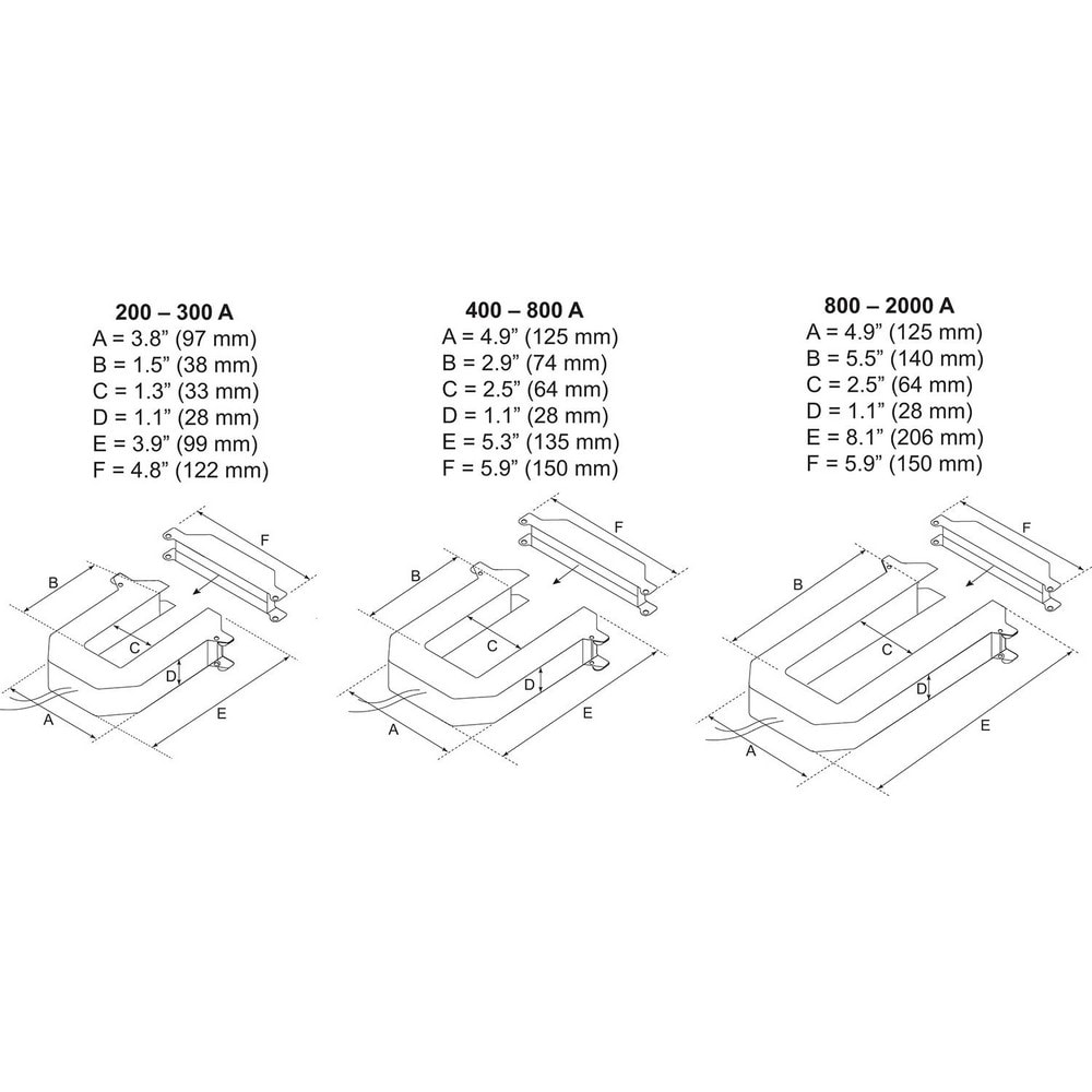 Panel Meter Accessories, Panel Meter Accessory Type: Current Transformer , For Use With: PowerLogic PM3000/PM5000/PM8000/ION7400/CM4000T, Acti 9 iEM3000  MPN:3090SCCT204