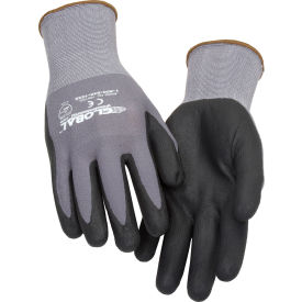 GoVets™ Micro-Foam Nitrile Coated Nylon Gloves 15 Gauge Large 1 Pair - Pkg Qty 12 122L708