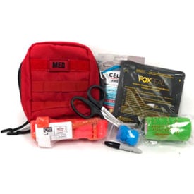 Celox BioLogistex BTKCT011 Bleeding Trauma Kit Molle Bag 1 CAT Tourniquet Chest Seal BTKCT011