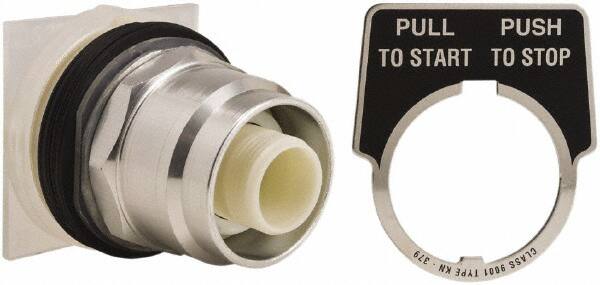 Push-Button Switch: 30 mm Mounting Hole Dia, Maintained (MA) & Momentary (MO) MPN:9001KR8