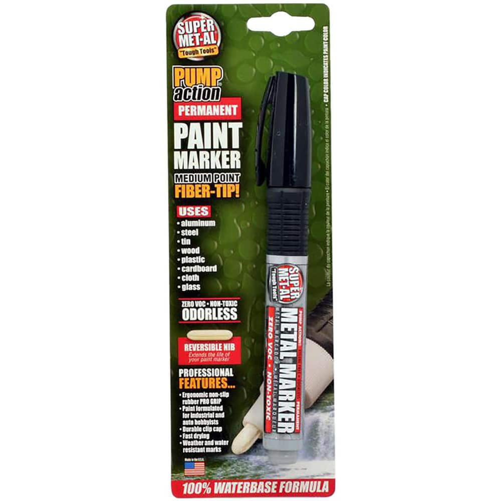 Markers & Paintsticks, Marker Type: Permanent Marker , For Use On: Various Industrial Applications  MPN:7000-BLACK